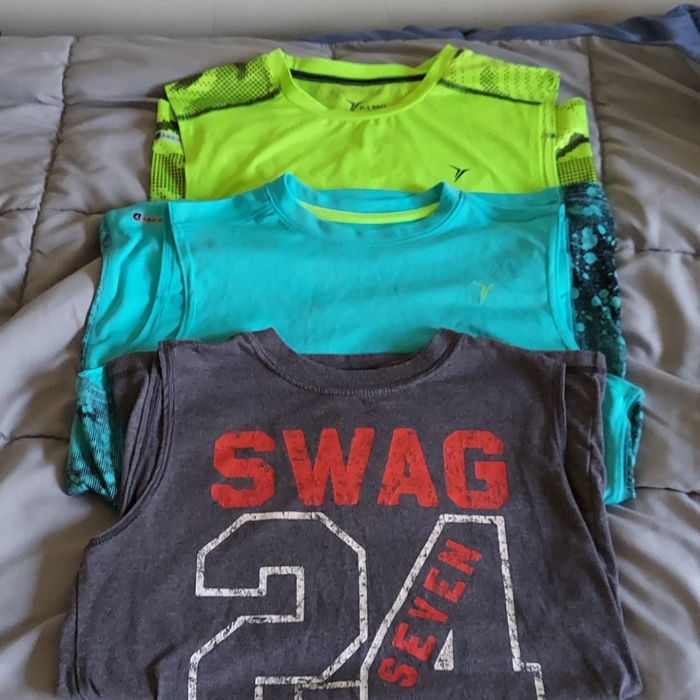 Boys tanks bundle of 3
